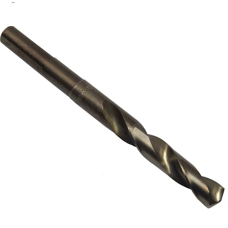 21/32 Reduced Shank Cobalt Drill Bit 1/2 Shank, Number Of Flutes: 2